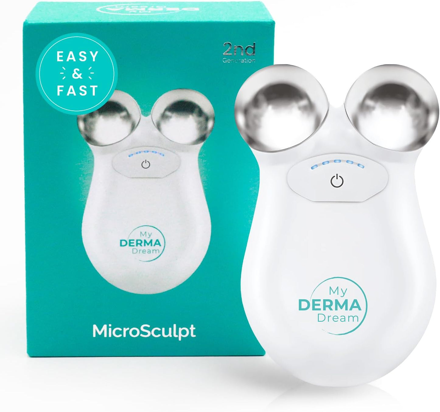 My Derma Dream MicroSculpt Microcurrent Facial Device - Instant Face Lift