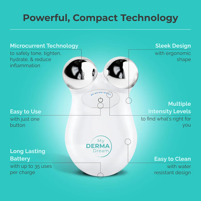 My Derma Dream MicroSculpt Microcurrent Facial Device - Instant Face Lift