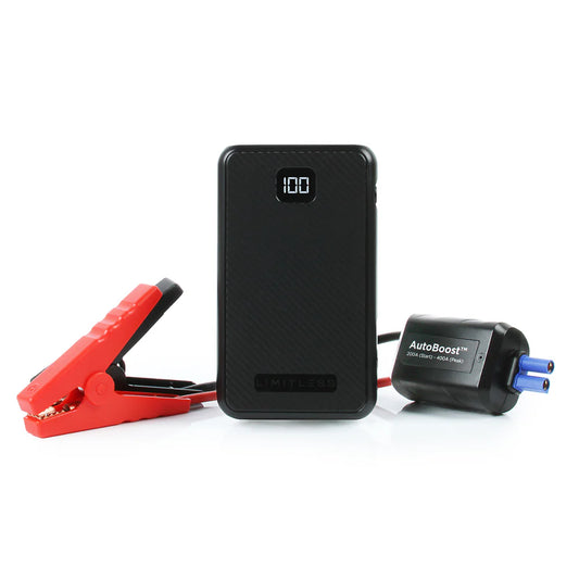 AutoBoost Portable Jump Starter, Power Bank & Flashlight