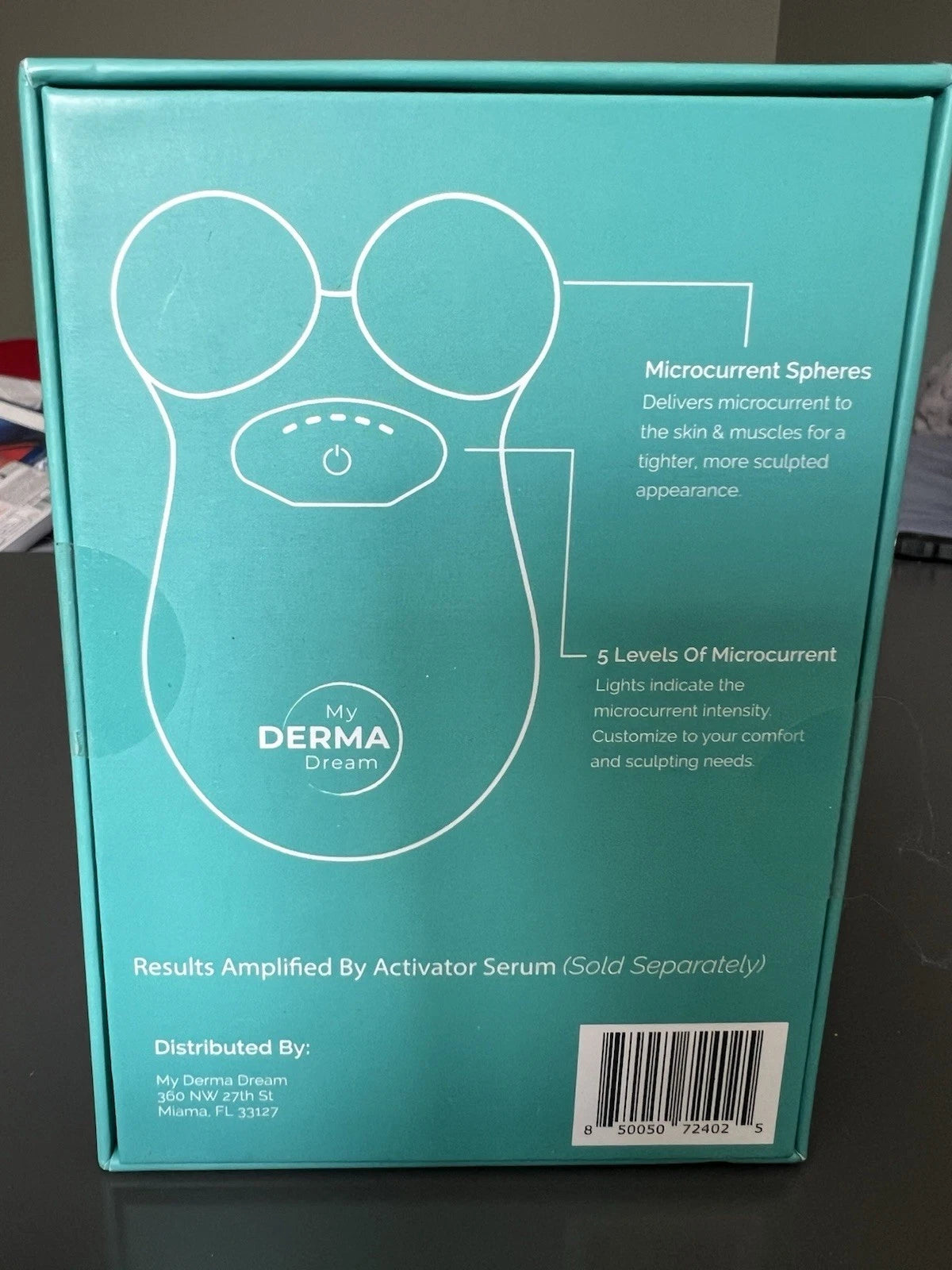 My Derma Dream MicroSculpt Microcurrent Facial Device - Instant Face Lift